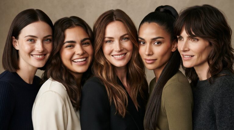 Best Hairstyles for Dark Brown Hair